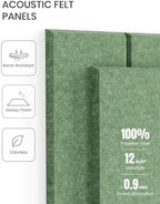 Fluxynara Felt Bulletin Board & Cork Board Alternative 48'' x 36'' - 12 Pack - Image 4