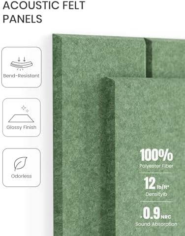 Fluxynara Felt Bulletin Board & Cork Board Alternative 48'' x 36'' - 12 Pack - Image 4