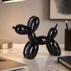 Creative Balloon Dog Sculpture Modern Home Decoration Trendy Animal Art Ornaments Collection Figurine Bedroom Living Room Office Desktop Resin Decors - Image 6