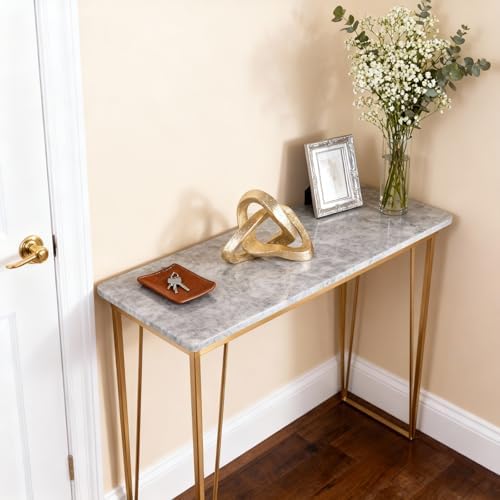 LCCCK Infinity Knot Sculpture Gold Knot Decor Object, Abstract Knick Knacks Coffee Table Modern Statue, Gold Sculpture for Home Living Room Table Ornaments and TV Stand Bookshelf Decorative - Image 6