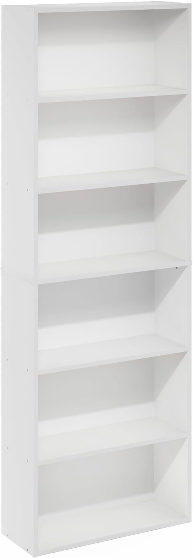 Furinno Jaya Simply Home Free Standing 6-Tier Open Storage Bookcase - Image 5