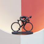 Resin Bike Black Statues Sculptures - Home Decor Shelf Decor Inspirational Decorations Bicycle Enthusiasts Gifts Office Table Aesthetic Decor for Shelves Accents 8.25 * 2.5 * 6.5 Inch - Image 5