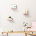 RYOFOBETTO Small Floating Shelf, 6X6 Inches Farmhouse Wall Shelves - Image 6