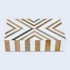 Handicrafts Home Small Jewelry Trinket Decorative Wood Box with Lid,5x7x1.5 - Image 4