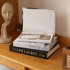 Aesthetic Decorative Books,Set of 3 Faux Book for Coffee Table Decor - Image 4