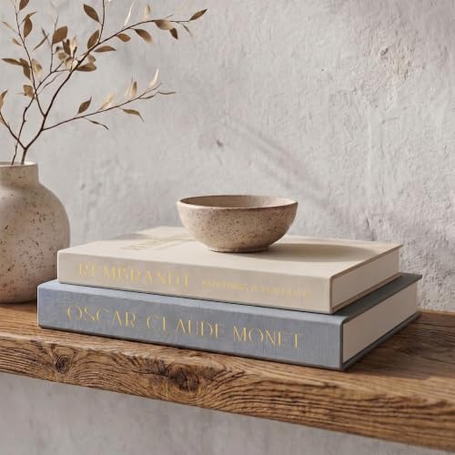 ZICOTO Beautiful Decorative Books Set of 2 for Your Coffee Table & Shelf by ZICOTO