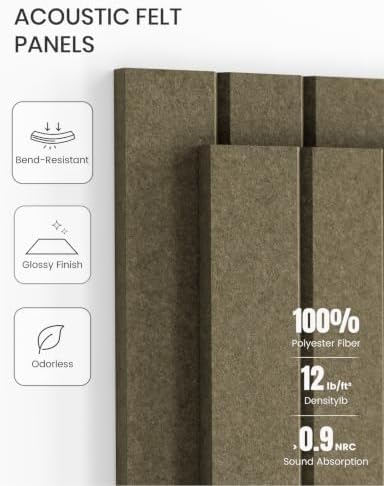 Fluxynara Felt Bulletin Board & Cork Board Alternative 36'' x 24'' - 6 Pack - Image 5