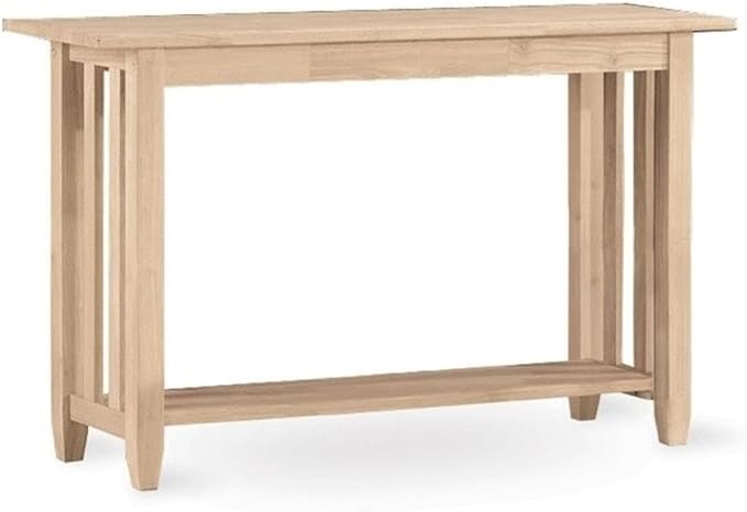 International Concepts Mission Unfinished Sofa Table by InternationalConcepts