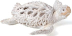 VVGIFTS Ocean White Sea Turtle Coral Reef Beach Coastal Home Shelf Decor by VVGIFTS