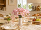 Mandy's 20pcs Pink Calla Lily Artificial Flowers - Image 7