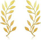 Zhengmy 2 Pcs Metal Leaf Wall Art Vine Branch Decor,Gold by Zhengmy