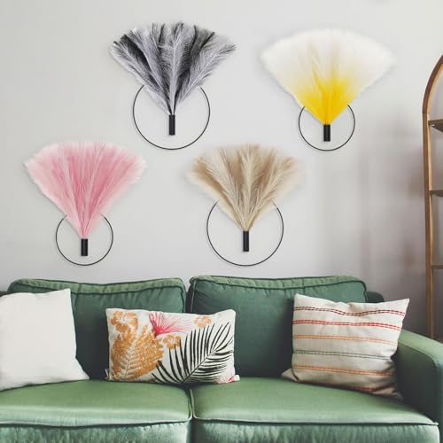 Pretty Jolly Boho Pampas Wall Decor Black Metal Wall-Mounted Art - Image 6