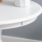 Pemberly Row Round Wood Accent Table, 26 in Height, MDF - Image 5