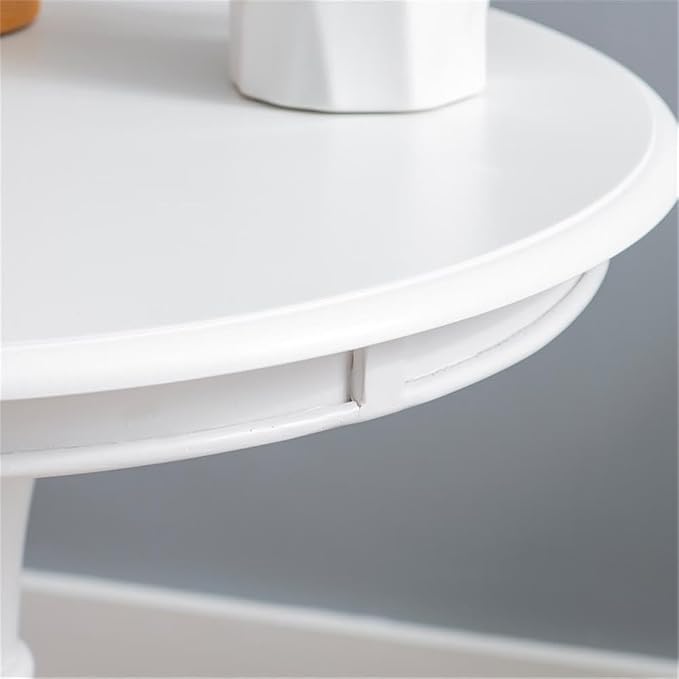 Pemberly Row Round Wood Accent Table, 26 in Height, MDF - Image 5