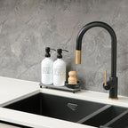 MOMEEMO Soap Dispenser Set Comes with Stainless Steel Pumps, White & Black - Image 3
