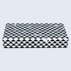 Handicrafts Home Black Large Photo Memory Storage Box with Lid, 12x6x2 In - Image 4
