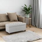 Homepop Home Decor Tufted Ainsley Button Storage Ottoman Bench - Image 7