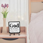 Home Decor, Farmhouse Shelf Decor For Living Room, Boho Aesthetic Table Decorations, Christian Gifts For Women Men, Entryway Tv Stand Fireplace Mantle Coffee Table Decoration (story-05) - Image 3