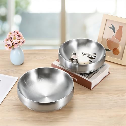 Key Bowl for Entryway Table, 8.3" Modern Decorative Bowl for Keys - Image 7