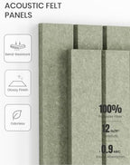 Fluxynara Felt Bulletin Board & Cork Board Alternative 36'' x 24'' - 6 Pack - Image 5