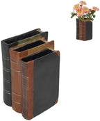 Guichifun Book Shaped Decorative Vase for Flowers by Guichifun