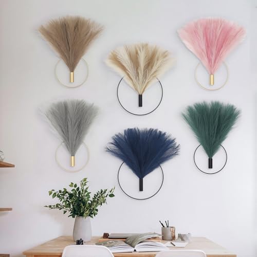 Pretty Jolly Boho Pampas Wall Decor Black Metal Wall-Mounted Art - Image 5