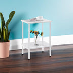 Apicizon 2 Tier End Table, Small Side Table - Image 5