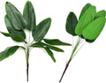 Artificial Banana Tree Plants Imitation Bird of Paradise Plant Faux Tropical Greenery Leaves Bush Fake Large Leaf for Indoor Outdoor Home Kitchen Party Flowers Arrangement Wedding Decorations 2 Pack by LOVENIMEN