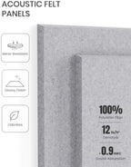 Fluxynara Felt Bulletin Board & Cork Board Alternative 36'' x 24'' - 6 Pack - Image 5
