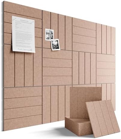 Fluxynara Felt Bulletin Board & Cork Board Alternative 48'' x 36'' by FLUXYNARA