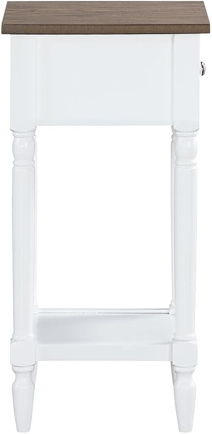 Convenience Concepts French Country Khloe 1 Drawer Accent End Table 14" - Image 6