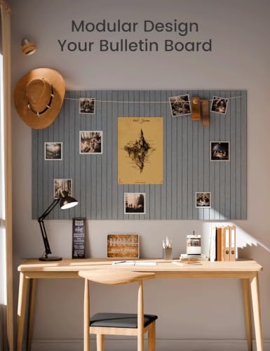 Fluxynara Felt Bulletin Board & Cork Board Alternative 48'' x 36'' - Image 6