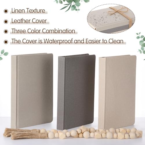 Feifeiya 3 Pieces Faux Decorative Books Set for Home Decor,Classical Grey - Image 4