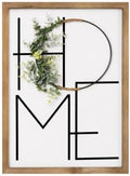 flangairy Home Sign, Home Decor Indoor for Shelf Wall Table Desk Entryway by flangairy
