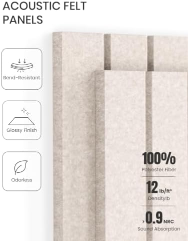Fluxynara Felt Bulletin Board & Cork Board Alternative 48'' x 36'' - Image 5