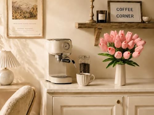 Mandy's 20pcs Artificial Light Pink Tulips - Image 4