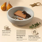 OAKOA Modern Fruit Bowl for Kitchen Counter - Key Bowl for Entryway Table - Image 2