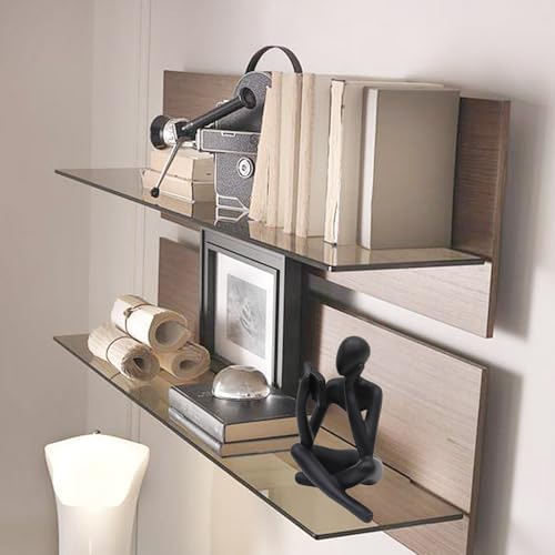 Jinkoozz Reading Women Statue, Thinker Sculptures, Abstract Art Ornament, Modern Aesthetic Figurine Decoration, Suitable for Home Living Room Bedroom Office Shelf Table Desk Bookshelf Decor - Image 4