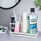 Toothbrush Holders for Bathrooms, 4 Slots Metal Tooth Brushing Organizer - Image 5