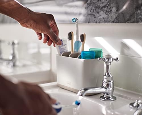 Joseph Joseph EasyStore Matte Finish Large Toothbrush Caddy Small - Image 5