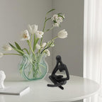 Reading Women Statue, Thinker Sculptures, Abstract Art Ornament, Modern Aesthetic Figurine Decoration, Suitable for Home Living Room Bedroom Office Shelf Table Desk Bookshelf Decor - Image 5