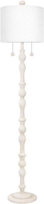 Scenekoy 65.5” Natural Real Wood Floor Lamp - Image 7