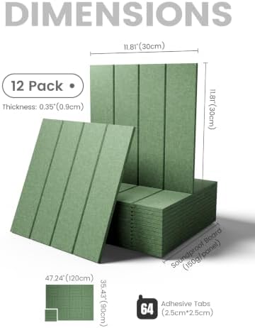 Fluxynara Felt Bulletin Board & Cork Board Alternative 48'' x 36'' - 12 Pack - Image 2