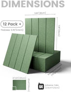 Fluxynara Felt Bulletin Board & Cork Board Alternative 48'' x 36'' - 12 Pack - Image 2