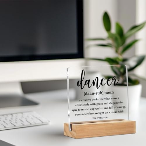 Dancer Gifts Acrylic Sign, Dance Stuff Definition Quotes Acrylic Plaque - Image 4