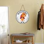 Interchangeable Gnome Welcome Sign Halloween Porch Decor - Image 5
