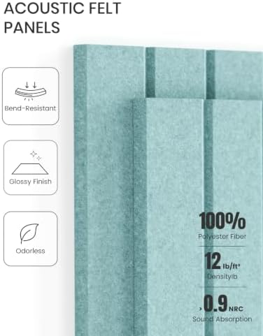 Fluxynara Felt Bulletin Board & Cork Board Alternative 48'' x 36'' - Image 5