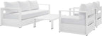 Modway Tahoe 4-Piece Outdoor Patio Set, Coffee Table by Modway