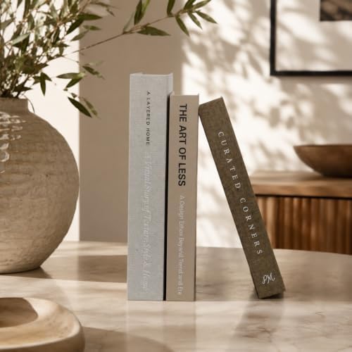 3 PCS Faux Decorative Books for Home Decor-Coffee Table Books Decor - Image 2