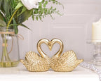 Small Swan Figurines Home Decor,Mini Gold Decor Animal Statues - Image 2